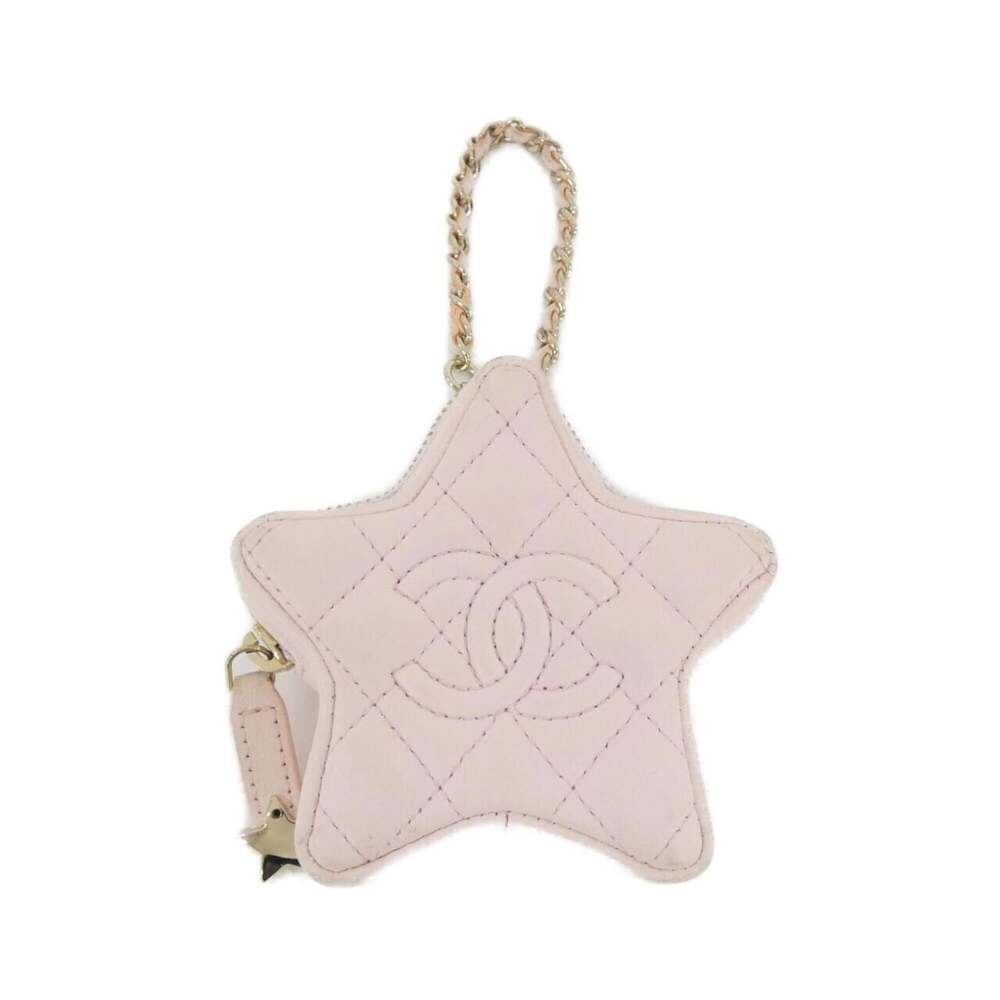 Chanel Charm Leather Pink Handbag #319227C19B